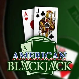 American Blackjack logo – Table Games by Habanero at Vincispin Casino
