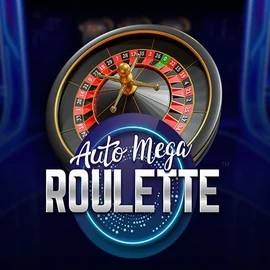 Auto Mega Roulette slot icon by Pragmatic Play, available at Vincispin Casino