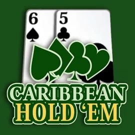 Caribbean Hold'em online game logo by Habanero on vincispins.eu