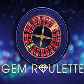 Gem Roulette slot visual from iSoftBet available on vincispins.eu