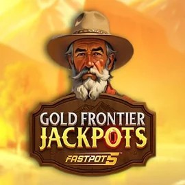 Gold Frontier Jackpots FastPot5 online game logo by Yggdrasil on vincispins.eu