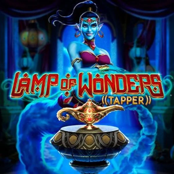 Try Lamp Of Wonders Tapper slot by Greentube on vincispins.eu – logo image