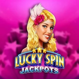 Lucky Spin Jackpots by Novomatic, showcased at vincispins.eu – game logo