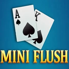Mini Flush online game logo by TaDa Gaming on vincispins.eu