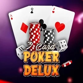 Enjoy Three Card Poker Delux by Urgent Games – logo hosted on vincispins.eu